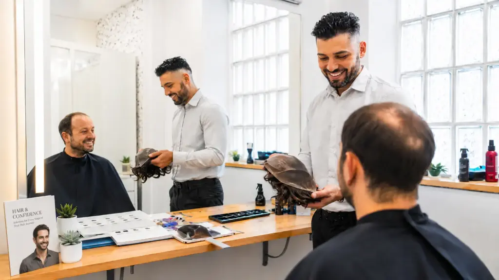 hair system consultation