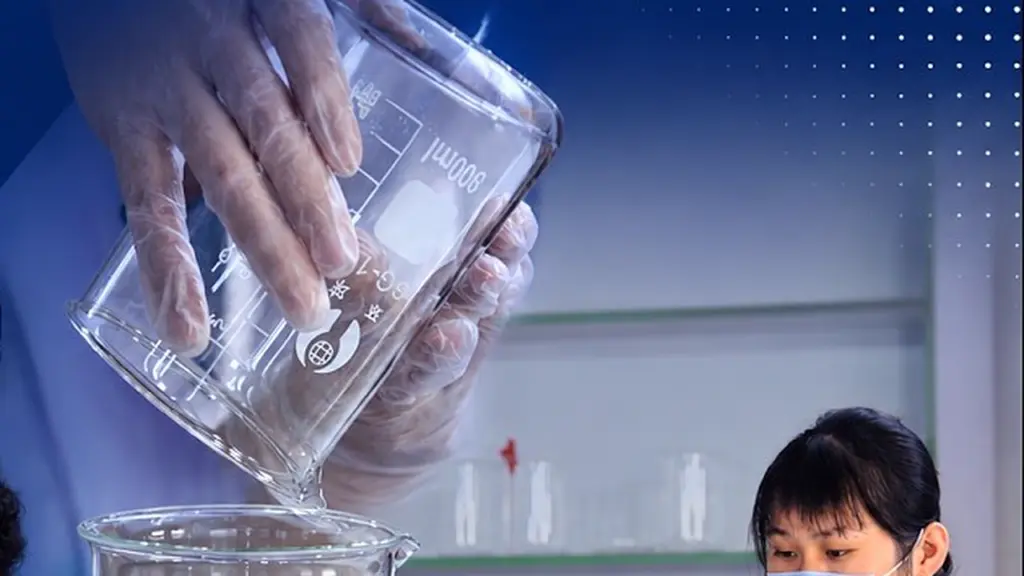 Laboratory-style preparation related to hair-system bleach-knot processing.